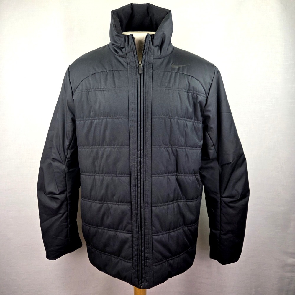 Nike‎ Black Repel Jacket Women's XXL Style #930320 Puffer Coat Golf Outdoors